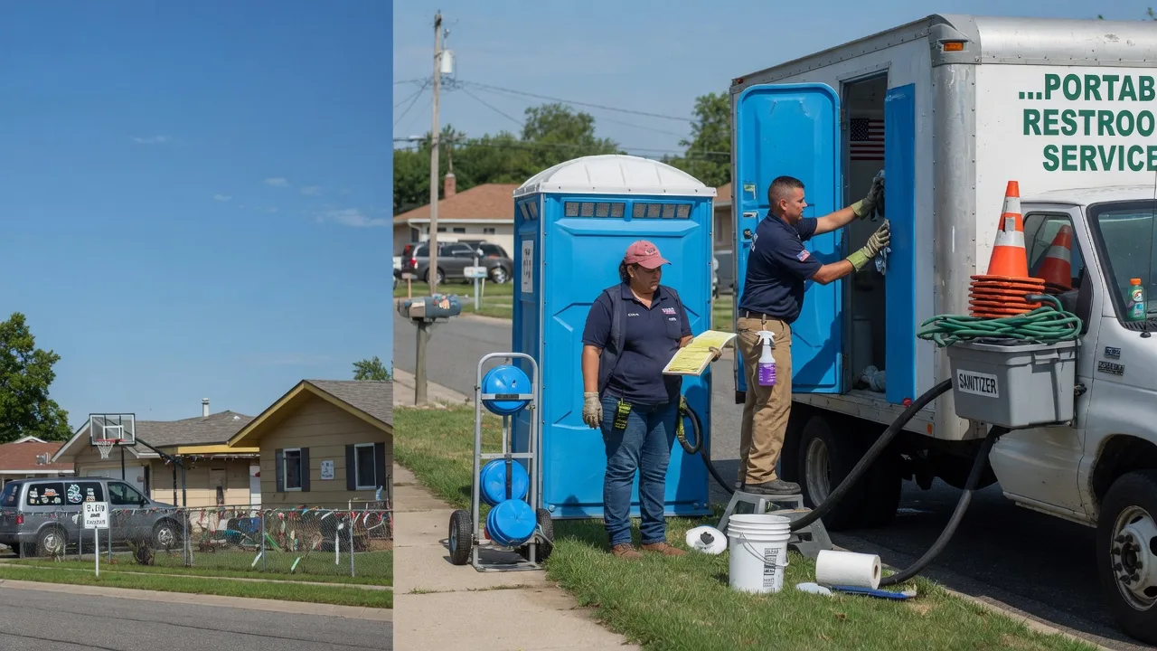 Portable Toilet Rental in Tullos, LA near me